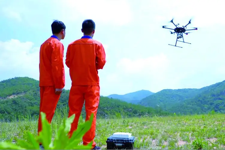 隆广镇无人机倾斜摄影巡检拍摄